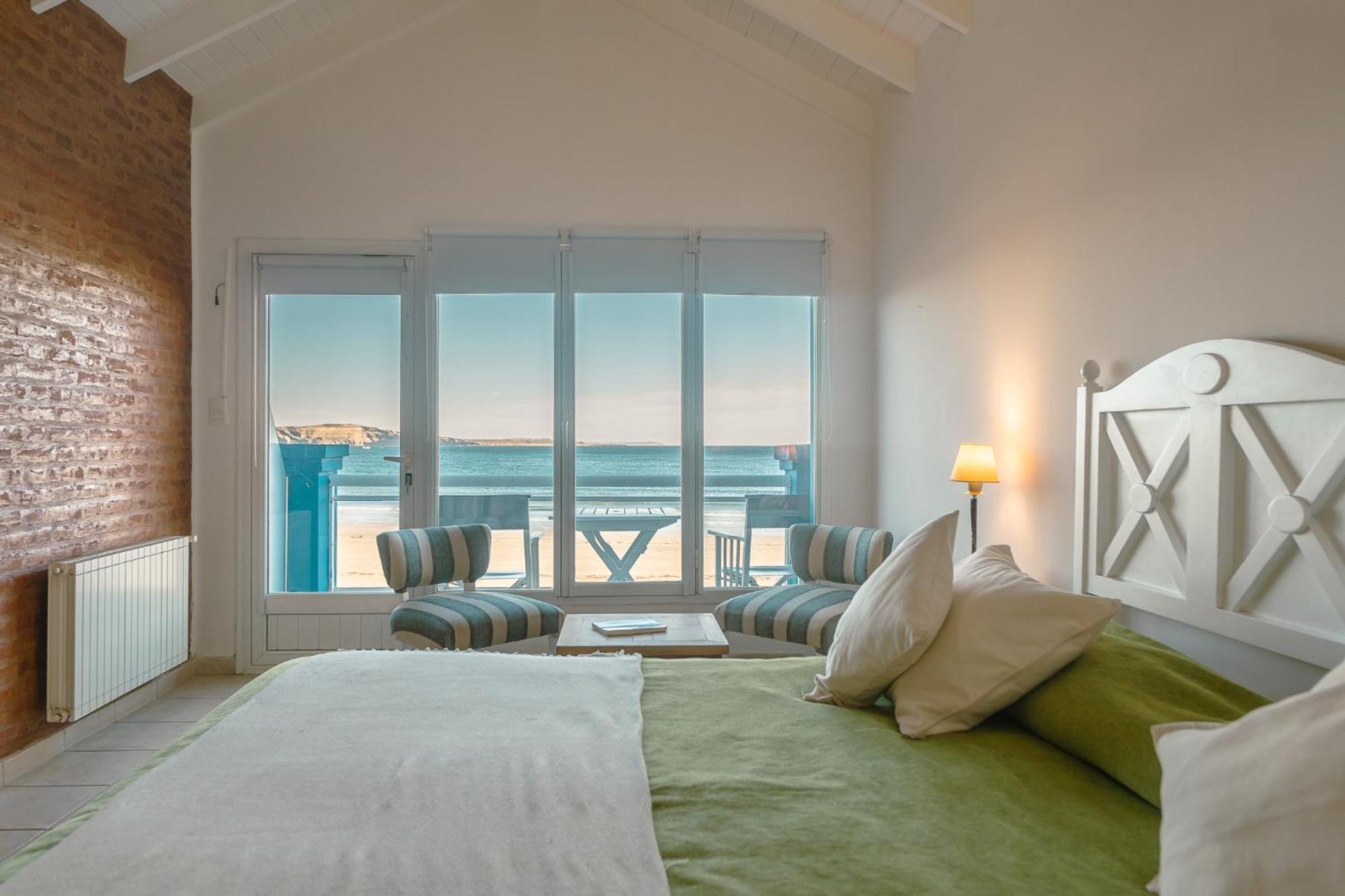 Rayentray Las Restingas Hotel De Mar Puerto Piramides Bagian luar foto