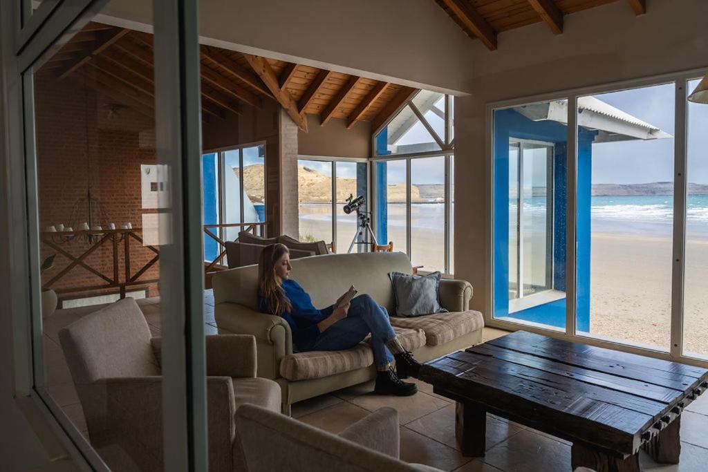 Rayentray Las Restingas Hotel De Mar Puerto Piramides Bagian luar foto